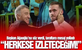 Edin Visca'dan mesaj var: 'Herkese izleteceğim'