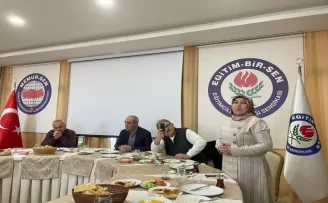 Eğitim-Bir-Sen Tokat 1 Nolu Şube Başkanı Ceylan, gazetecilerle buluştu