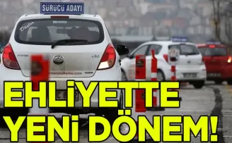 Ehliyette yeni dönem: Süre uzadı, park manevrası değişti