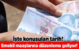 Emekli maaşlarına düzenleme geliyor! İşte konuşulan tarih