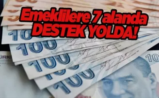 Emekliler bekledikleri zammı alamamıştı! 7 alanda destek yolda