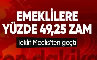 Emeklilerin beklediği haber geldi! TBMM’den geçti