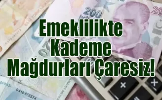 Emeklilikte Kademe Mağdurları Çaresiz!