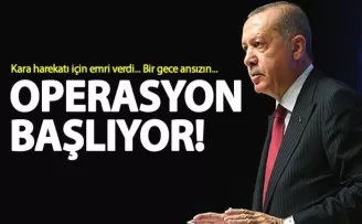 Erdoğan açıkladı: Hava harekatından sonra kara harekatı yolda!