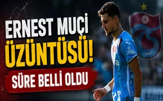 Ernest Muçi üzüntüsü! Süre belli oldu