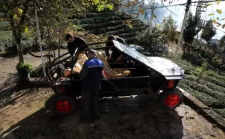 Eski araç parçalarından UTV yaptılar