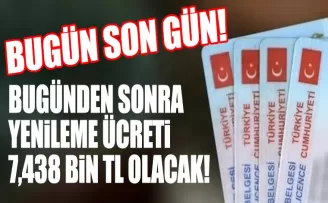 Eski tip ehliyetlerin yenilmesi için son gün bugün