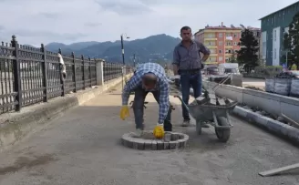 Espiye'de Gelevera Deresi'nin çevresi değişiyor