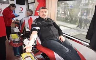 Espiye İlçe Müftülüğünce kan bağış kampanyası düzenlendi