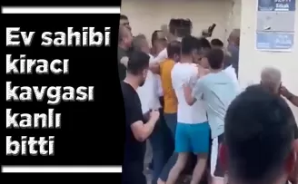Ev sahibi kiracı kavgası kanlı bitti