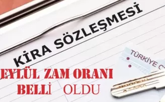 Eylül 2022 kira zam oranı belli oldu