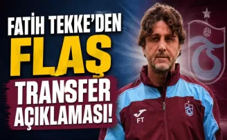 Fatih Tekke’den flaş transfer açıklaması! Ayrılacaklar ve gelecekler!