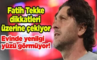  Fatih Tekke dikkatleri üzerine çekiyor