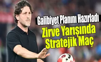 Fatih Tekke Galibiyet Planını Hazırladı