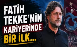 Fatih Tekke’nin kariyerinde bir ilk...
