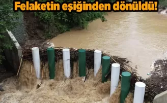  Felaketin eşiğinden dönüldü!