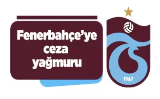 Fenerbahçe’ye Trabzonspor maçı sonrası ceza geldi