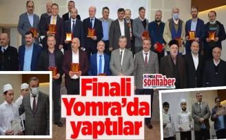 Finali Yomra’da yaptılar