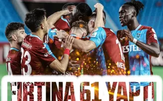 Fırtına Avrupa kupalarına katılma iddiasını sürdürüyor....