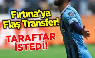 Fırtına’ya Flaş Transfer!