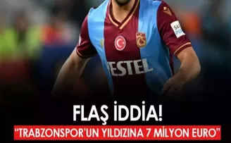 Flaş iddia! “İtalyan ekibi Trabzonspor’un yıldızı için resmi teklif yaptı“