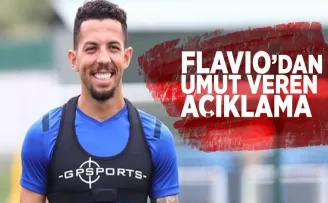 Flavio'dan umut veren açıklama