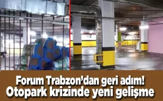 Forum Trabzon’dan geri adım! Otopark krizinde yeni gelişme