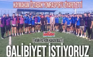 Galibiyet istiyoruz