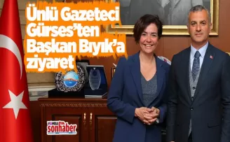 Gazeteci Gürses’ten Başkanı Bıyık’a ziyaret