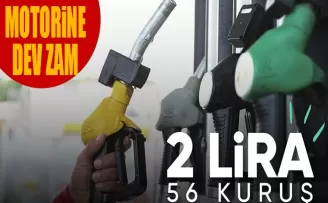 Gece Yarısı Motorine 2 Lira 55 Kuruş Zam Geldi!