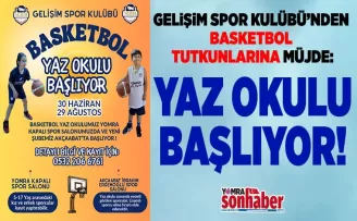 Gelişim Spor Kulübü’nden Basketbol Tutkunlarına Müjde