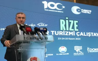 Gençlik ve Spor Bakanı Bak, “Rize Spor Turizmi Çalıştayı“nda konuştu:
