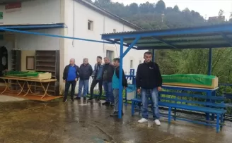 Giresun'da eşi tarafından öldürülen kadın ve akrabası defnedildi