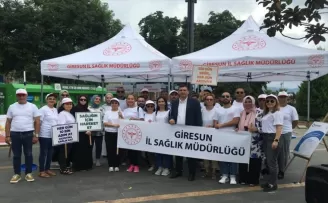 Giresun’da Halk Sağlığı Haftası etkinlikleriyle toplum bilinçlendiriliyor