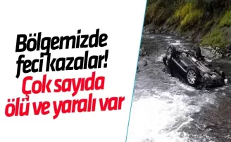 Giresun’da üç ayrı kaza: 4 ölü, 3 yaralı