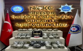 Giresun’daki uyuşturucu operasyonunda 2 kişi tutuklandı