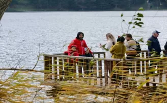 Gölcük Tabiat Parkı'nda ara tatil yoğunluğu