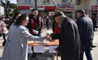 Görele'de şehitler için mevlit okutuldu