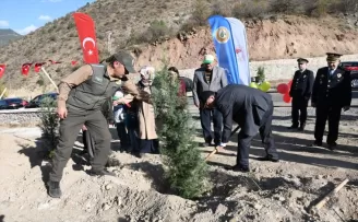 Gümüşhane’de “Cumhuriyet’in 100. Yılı Hatıra Ormanı“ oluşturuldu