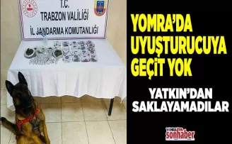 Gürsel'de uyuşturcu operasyonu
