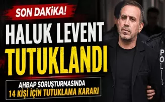 Haluk Levent tutuklandı