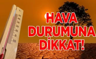 Hava durumuna dikkat!