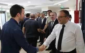 Havza’da bayramlaşma programı düzenlendi
