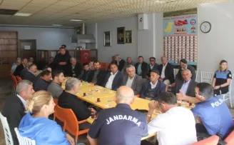 Havza’da muhtarlara yönelik huzur toplantısı düzenlendi