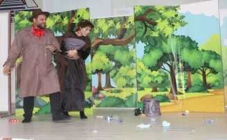 Havza’da tiyatro ile çocuklara orman sevgisi aşılanıyor