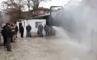 Havza’da yerli ve yabancı eğitim üyeleri teknik inceleme yaptı