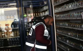 Havza’da yılbaşı öncesi içki satışı yapan iş yerleri denetlendi