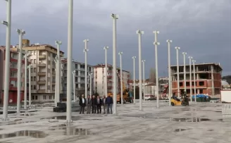 Havza’da Yöresel Ürün ve Kapalı Pazaryeri’nin inşası sürüyor