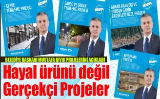 Hayal ürünü değil Gerçekçi yapılması gereken projeler