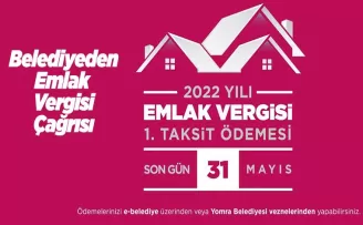 HAYDİ YOMRA, EMLAK VERGİLERİMİZİ ÖDEYELİM